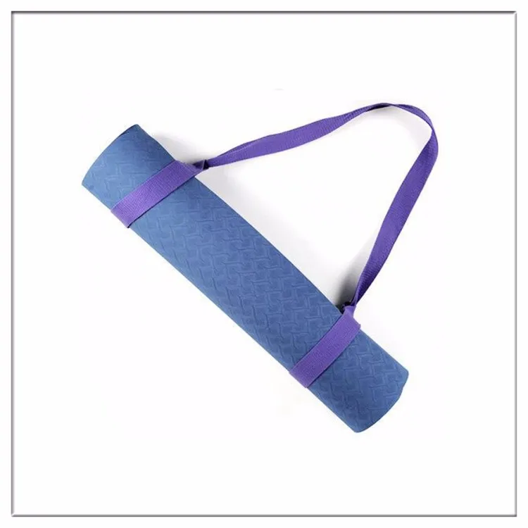 Adjustableoga Mat Sling Carrier Shoulder Strap Belt Sports TI Gym Exercise K8C4 
