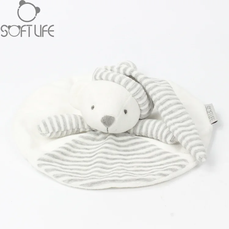 Милый медведь младенческой Уход за младенцем мягкие полотенца с медведем игрушка серый круглый аппетитные полотенца Кукла Детская плюшевая игрушка