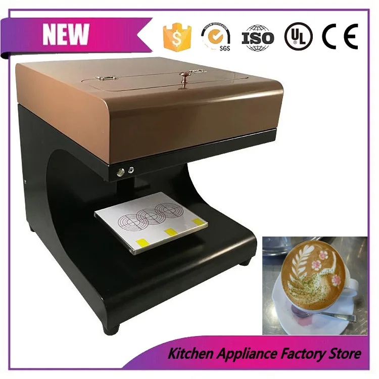 US $1.170.00 2017 new fully automatic coffee printer latte art printing machine selfie coffee printer support WIFI