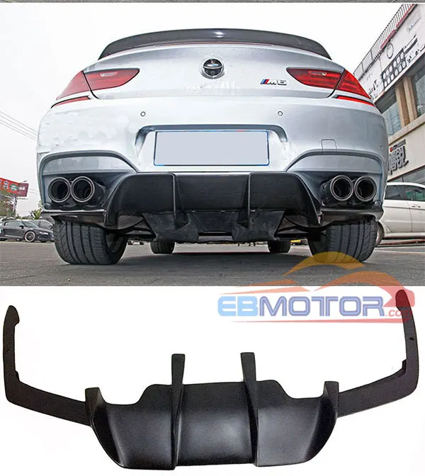 

UNPAINTED V Style Rear Diffusr For BMW F06 F12 F13 M6 Grand Coupe 640i 650i 2014UP B371F