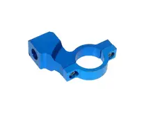 LumiParty 7-8″ Motorcycle Handlebar Mirror Adaptor Holder Clamp On Mount Brackets