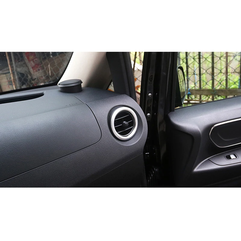 

lsrtw2017 stainless steel car dashboard vent trims for mercedes benz vito 2014 2015 2016 2017 2018 2019 w447
