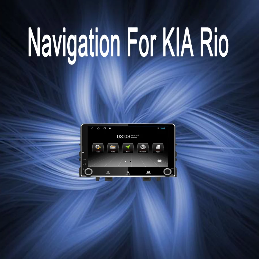

OTOJETA Brand car android gps HD touch screen navigation Fit for Kia RIO K2 2019 car stereo autoradio aux bluetooth
