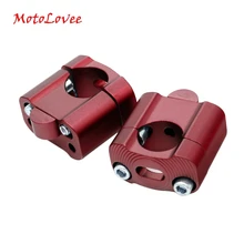Motolovee мотоцикл зажимы руля стояк Руль Riser подходит для 22 мм-28 мм мотоцикл
