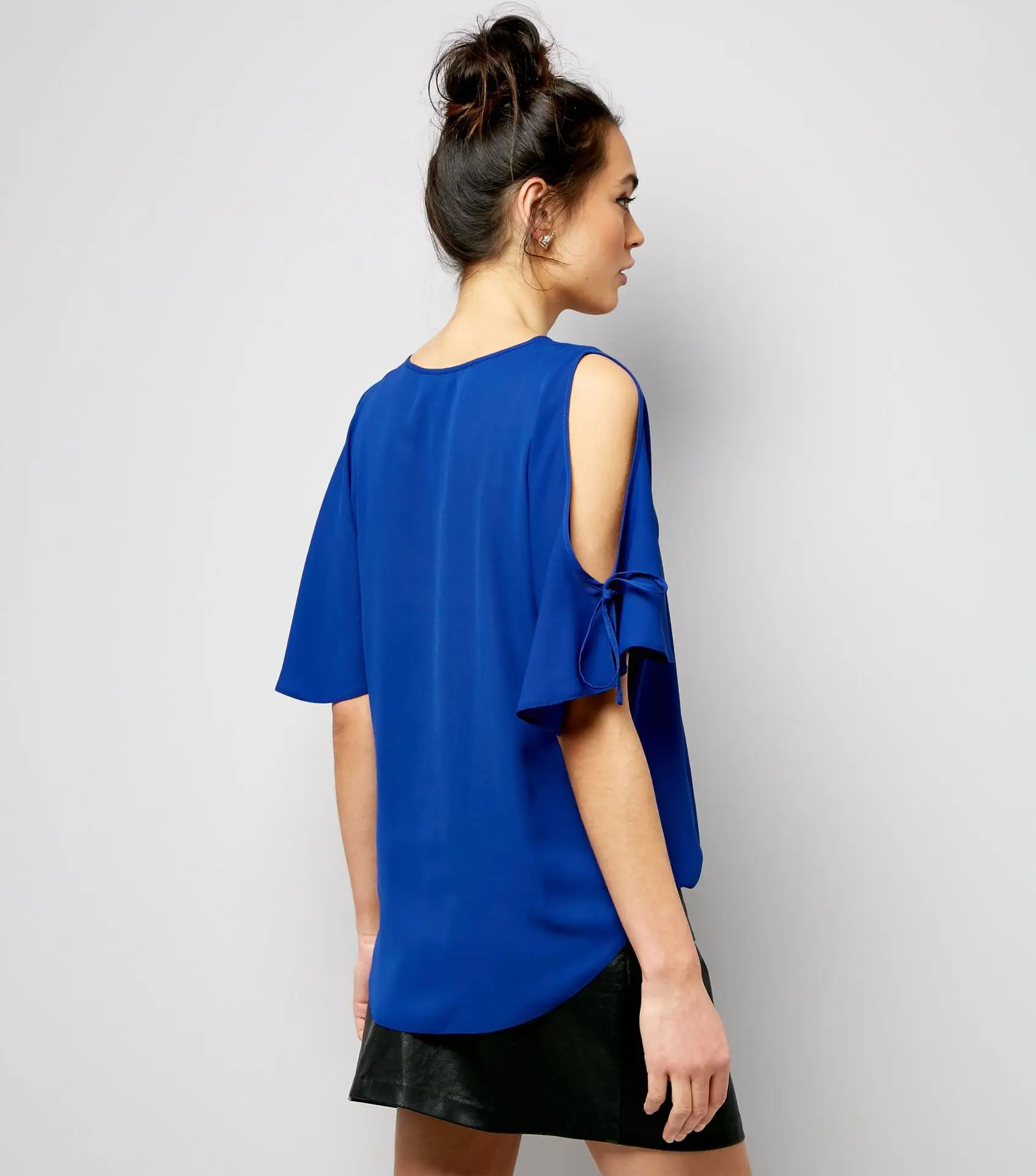 Женские блузки летняя шифоновая блузка с открытыми плечами Blusa Feminina топы модная