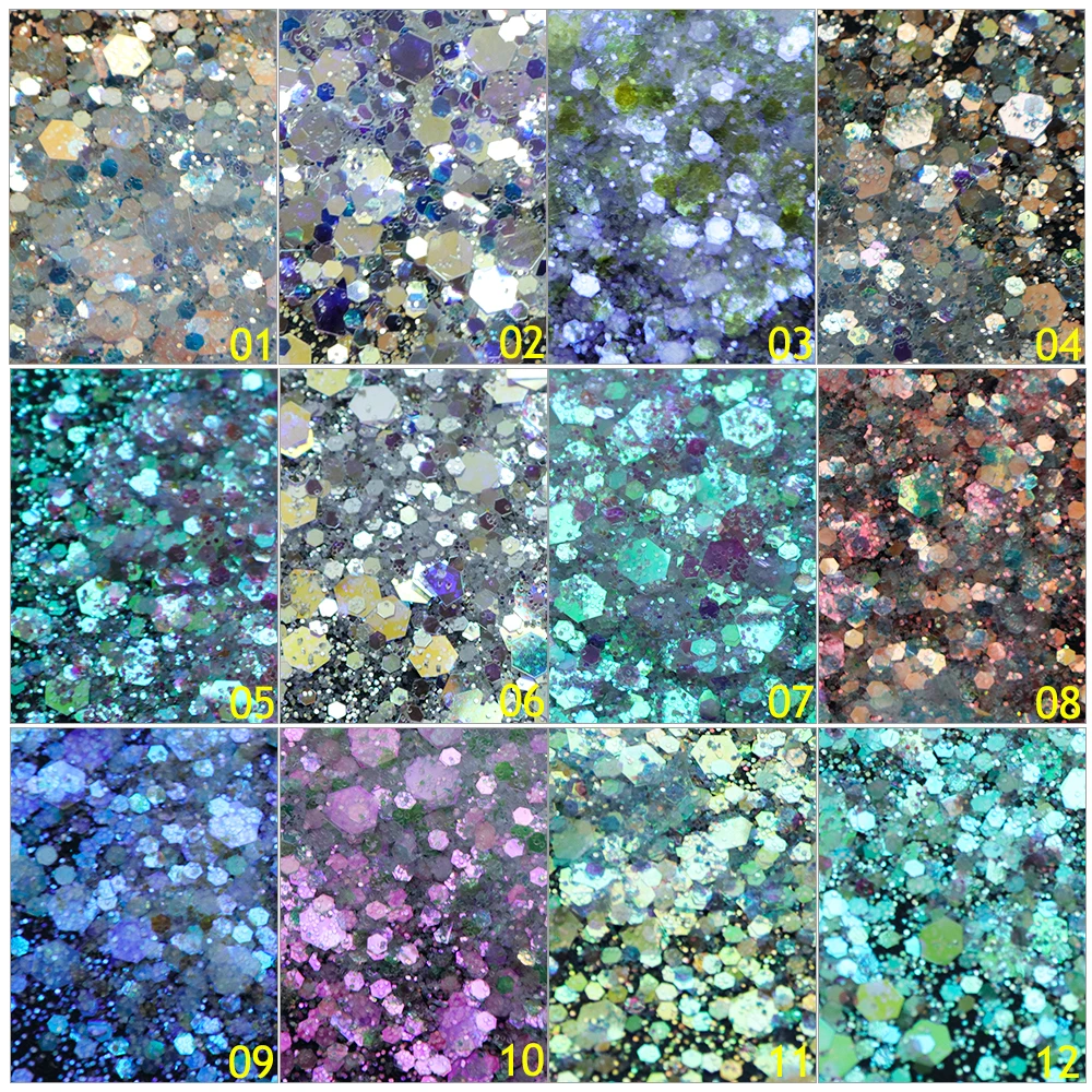 Mermaid Flakes Nail Sequins2