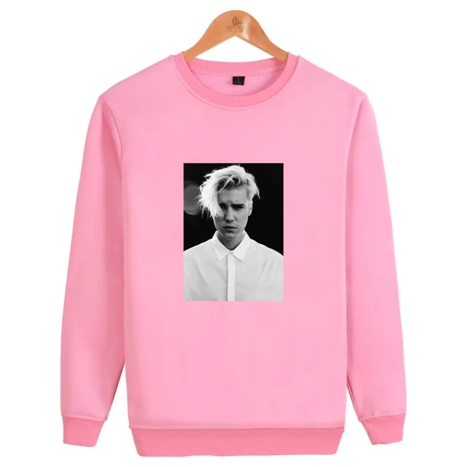 Hot Sale Justin Bieber Fans Capless Sweatshirts Mannen/Vrouwen Kpop sweatshirt slijten Winter en Autummn Casual High Quality top