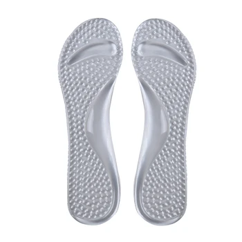 価格 非スリップ女性 Gel インソール 3/4 長さアーチサポートアンチスリップ中マッサージクッション整形外科インソールハイヒール靴パッド