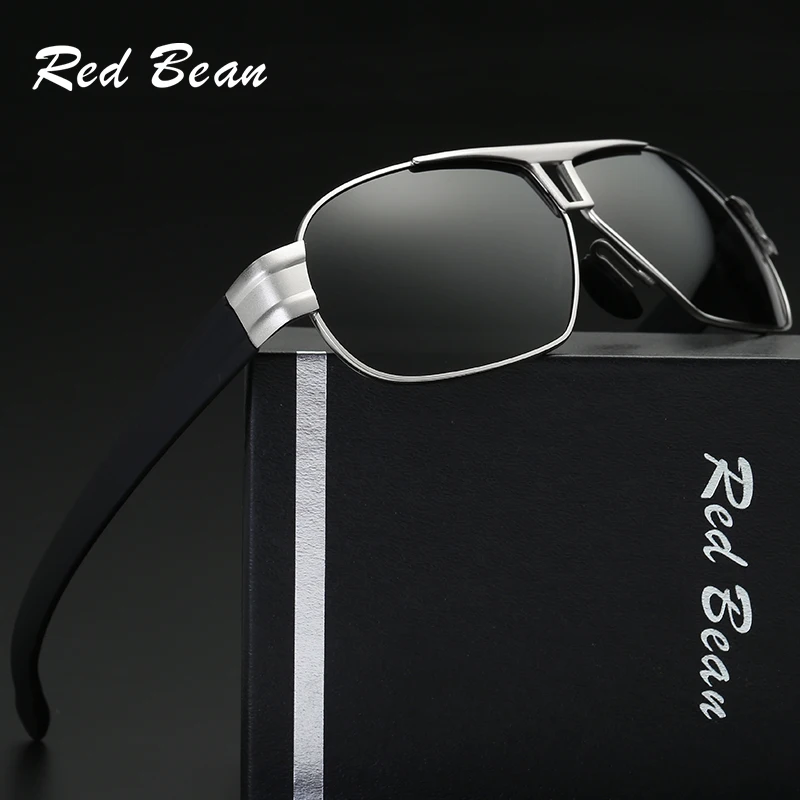 Red Bean Man Polarized Sunglasses Good Quality Aviator Pilot UV400