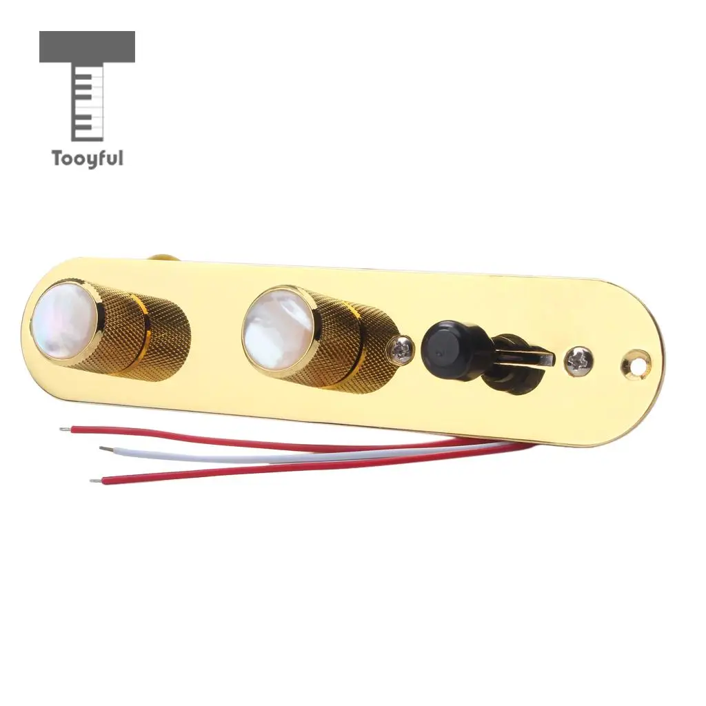 Tooyful Gold 3 Way проводной загруженный Prewired управление плиты выключатель проводки ручки для TL Tele Telecaster гитары запчасти