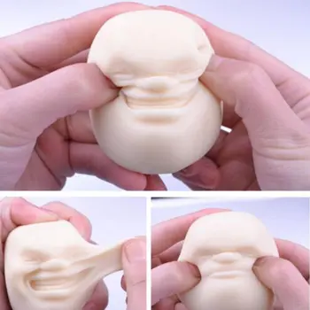 

Anti-stress Squishy Toy Human Emotion Face Vent Ball Toys Squeeze Squishe Gadget Anti Stress Ball Jokes Funny Toys For Children