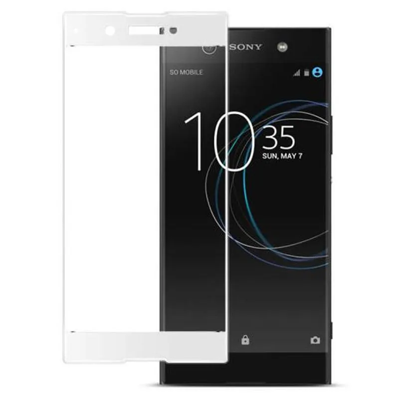 Для sony Xperia XA Ultra F3112 F3116 F3111 F3115 F3113 F3211 F3213 F3215 F3212 защита экрана полное покрытие закаленное стекло - Цвет: White