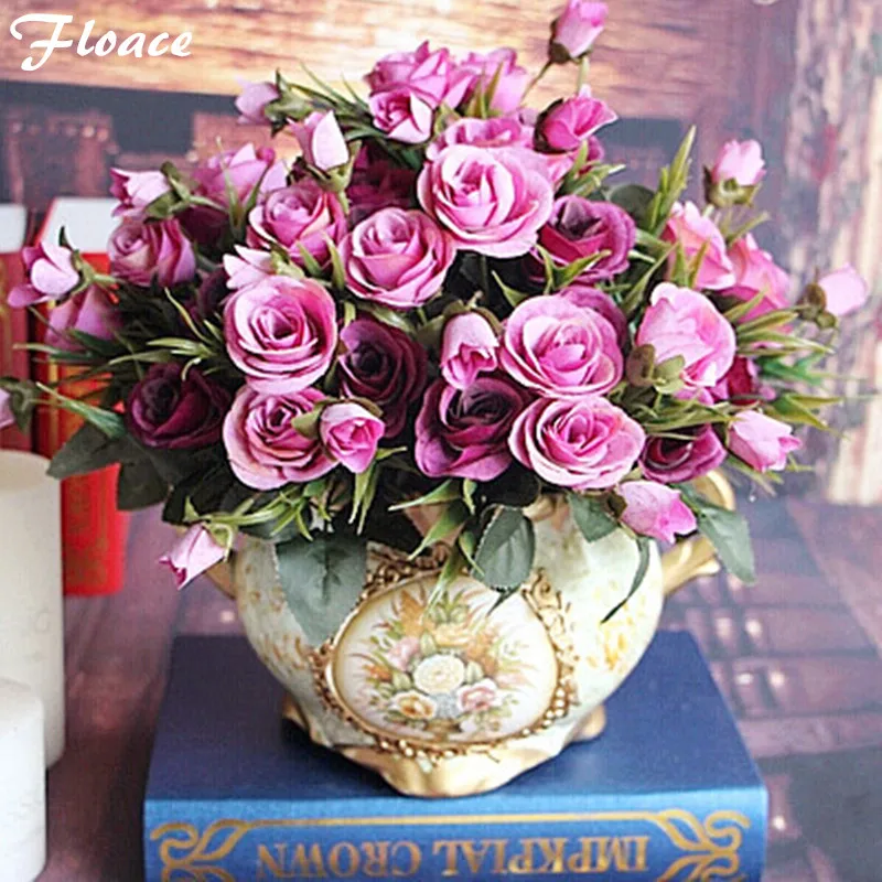 Floace 5 шт./лот Модные Качественные искусственные цветы шелковые украшение для