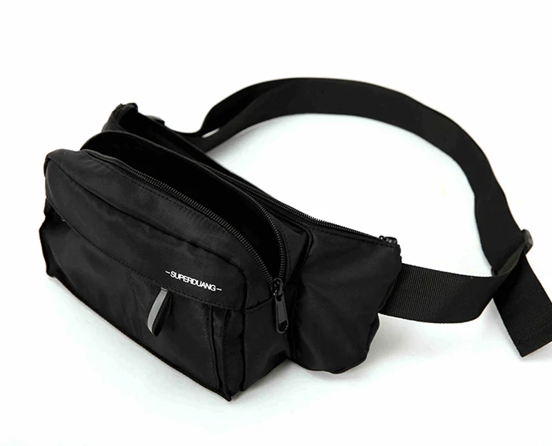Повседневные нейлоновые поясные сумки унисекс с несколькими карманами, поясная сумка большой емкости, Женская нагрудная сумка для путешествий, мужская сумка на плечо, поясная сумка для девочек