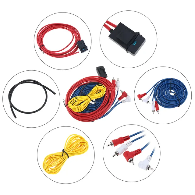 Special Price 1 Set 45 Core 4M PVC + Copper Clad Aluminum Car Power Amplifier Audio Line Speaker Woofer Cables Power Line Special Price 1 Set 45 Core 4M PVC + Copper Clad Aluminum Car Power Amplifier Audio Line Speaker Woofer Cables Power Line