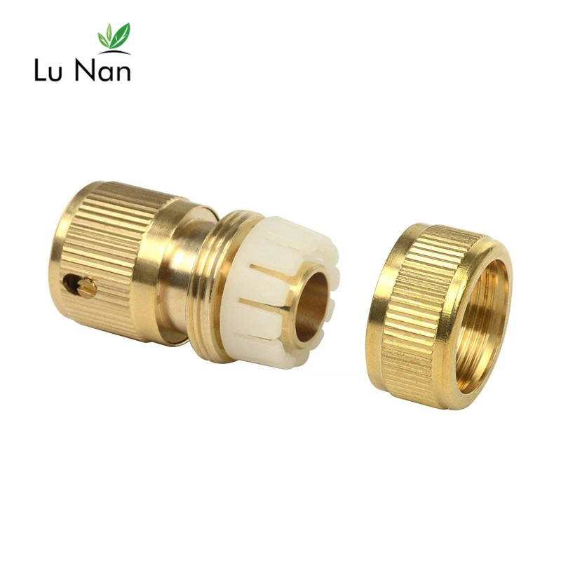 1 Pc Water Hose Connector For Water Gun Water Pipe With Garden Water Connector Tube Garden And Lawn Brass Connector