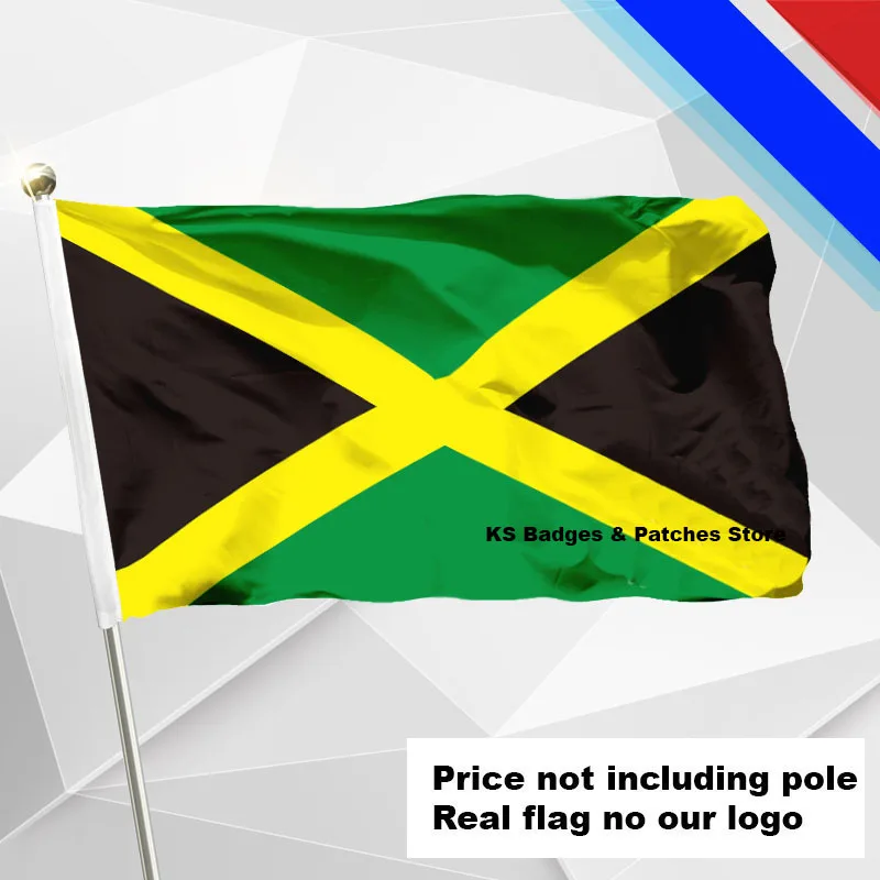 Jamaica Flag Flying Flag 4 144x96(3x5FT) 1 288x192 2 240x160 3