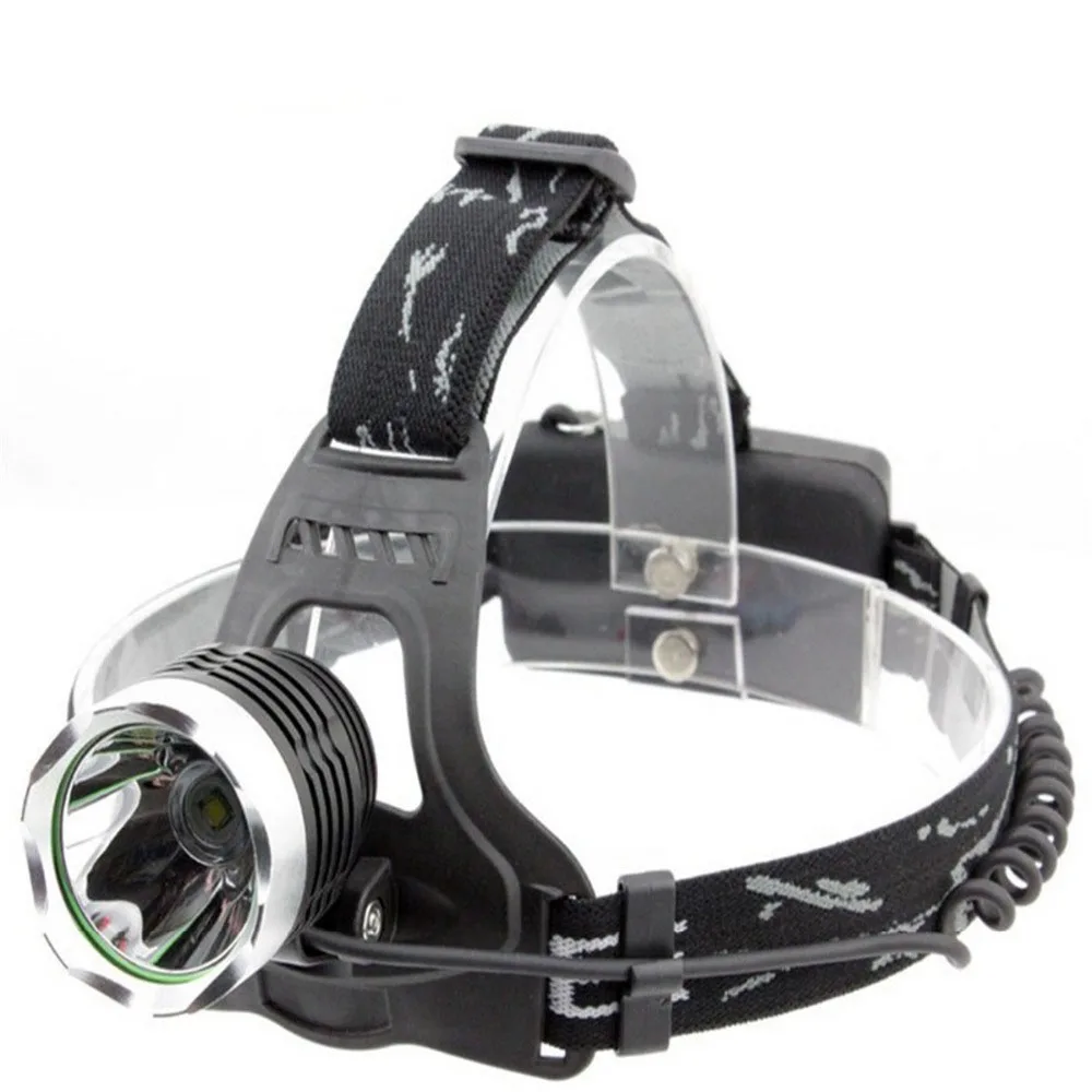 

NDTUSMZ LED Headlamp Aluminum XML Q5 Zoom Led Headlight Head Flashlight Adjustable Head Lamp 10W 18650 Battery Front Light