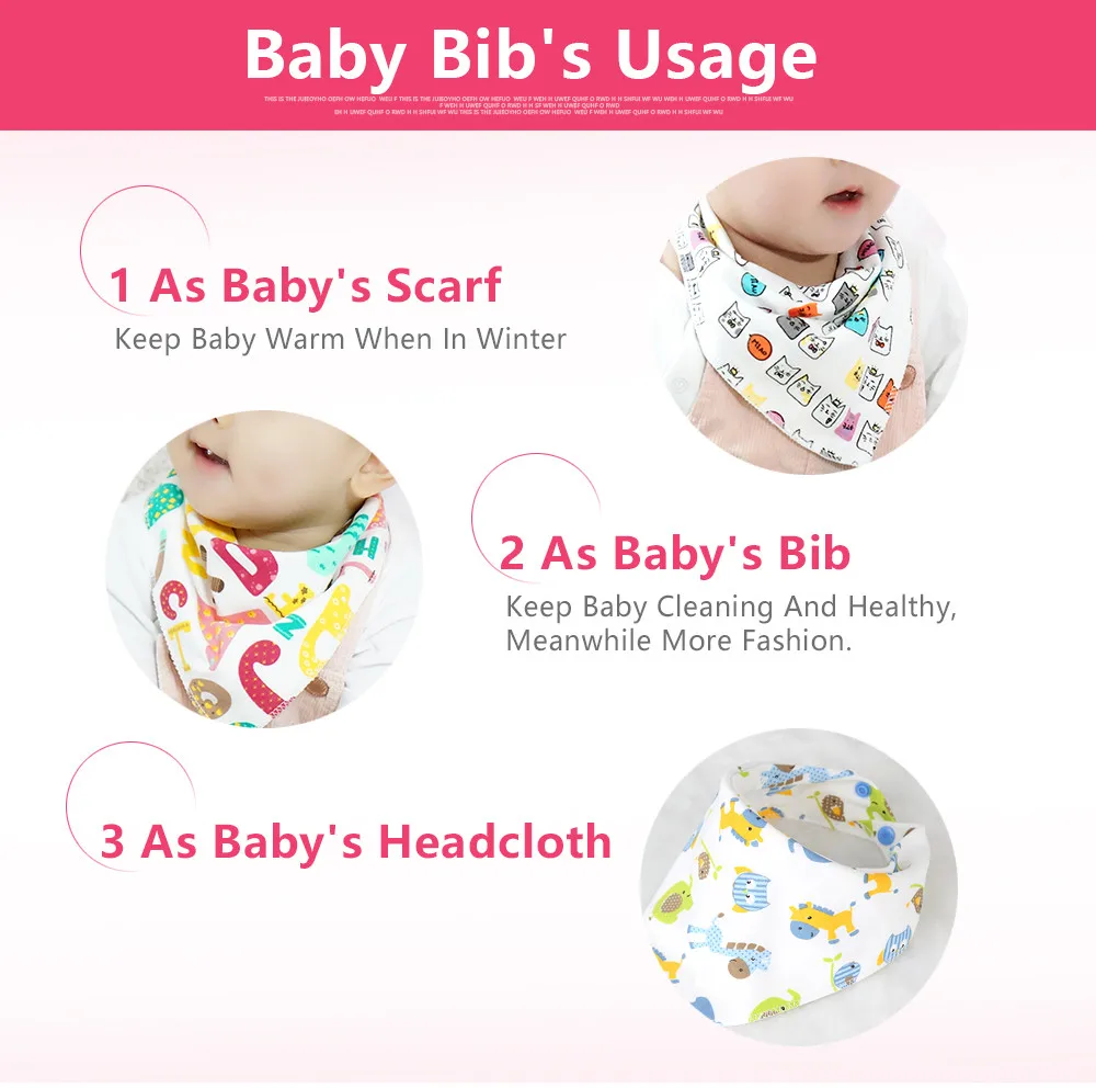 Новое поступление! нагрудники из хлопка для новорожденных, мультяшный треугольный нагрудник для малышей, тканевый шарф для младенцев