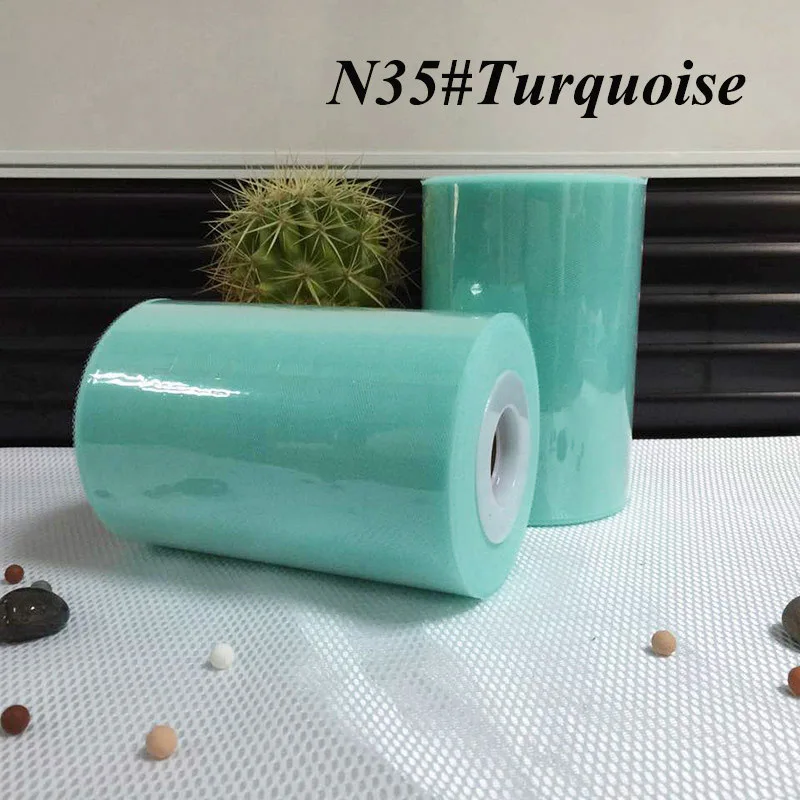 

/ 100% nylon Turquoise color tutu tulle roll 6"*100yards