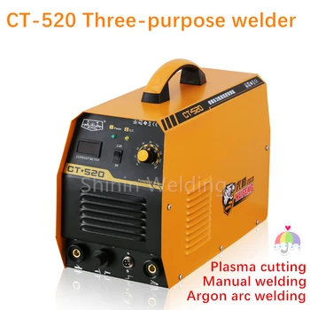 Best Top Selling 3 In 1 CT-520 TIG MMA Welder Tig Plasma Cutting Machine Cutter Machine Inverter DC Welder Machine For Cutting Tig