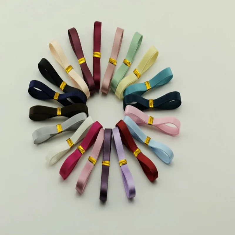Wholesale 30yards/lot 0.6CM Width solid ribbon Trims DIY Ribbon hair