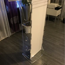 Высококачественный элегантный акриловый Подиум плексиглас