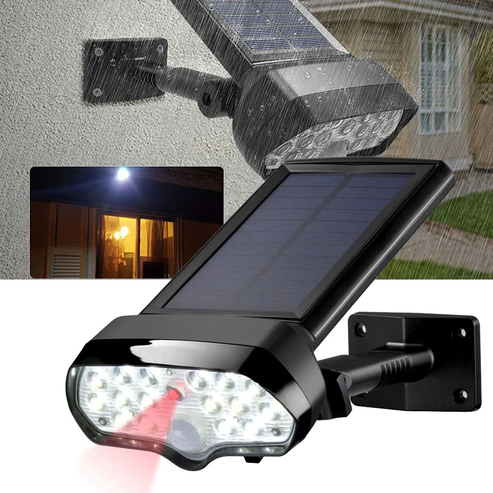 

Outdoor PIR Motion Sensor Night Light LED Solar Lamp Bulb Waterproof Porch Path Street Wall Garden Lamp Solar Security Lighting