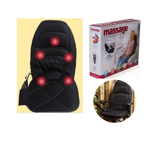 by dhl or ems 10 pcs car massage seat cusionelectric heated cover cushioncar massagemassage