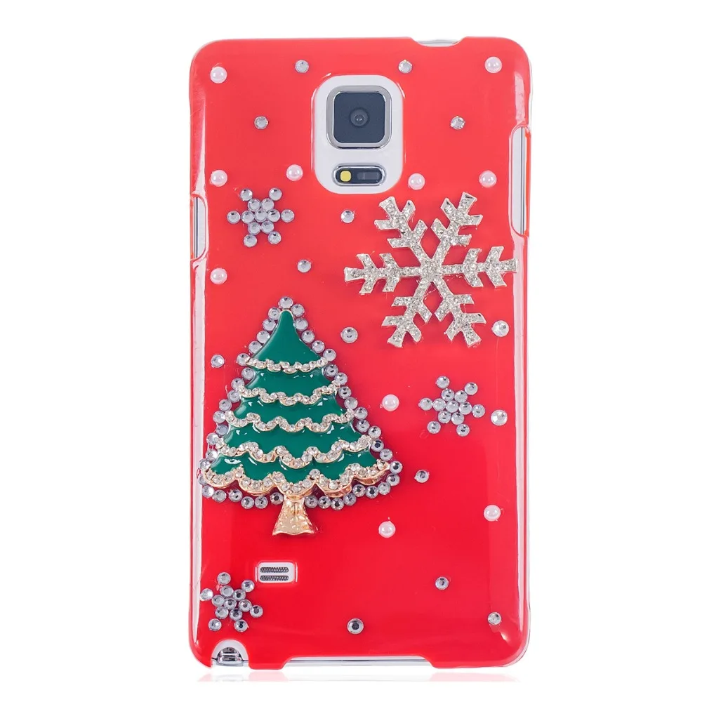 Bling 3D Christmas Case For Samsung Galaxy S5 Diamond Back Cover For