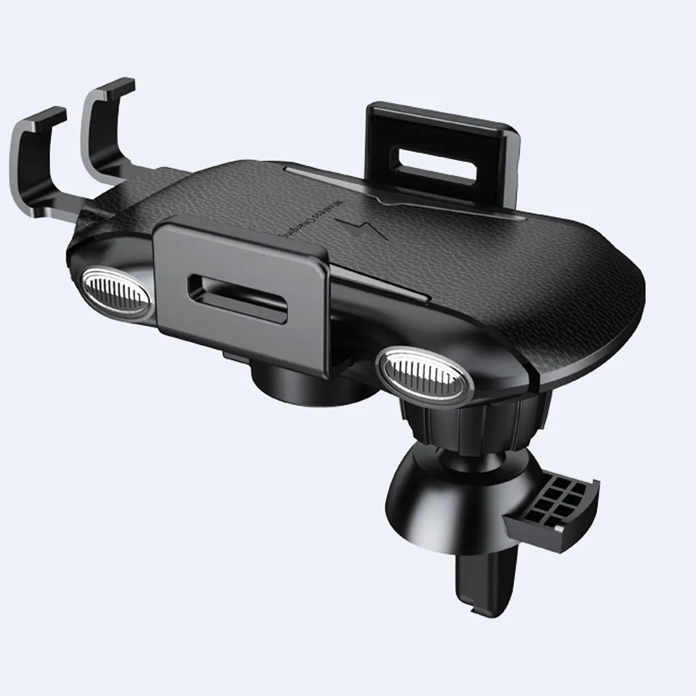 

Universal Car Wireless Charger Air Vent Mounted Auto Clamping Phone Holder for Phone HSJ-19