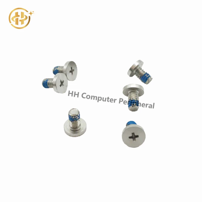 

30Sets/Lot Bottom Back Case Cover Screw Screws 8 Piece Set Repair Part For Apple Macbook Pro A1342 MC207 MB207 MC516 MB516