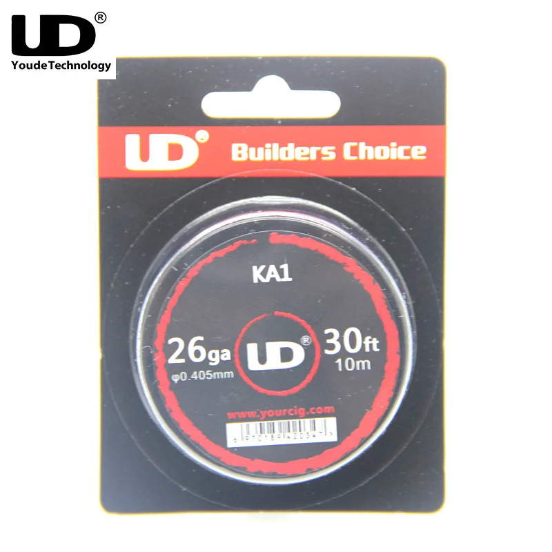 UD KA1 сопротивление провода 26/28/30 AWG Калибровочные нагревательные RDA RTA DIY катушка