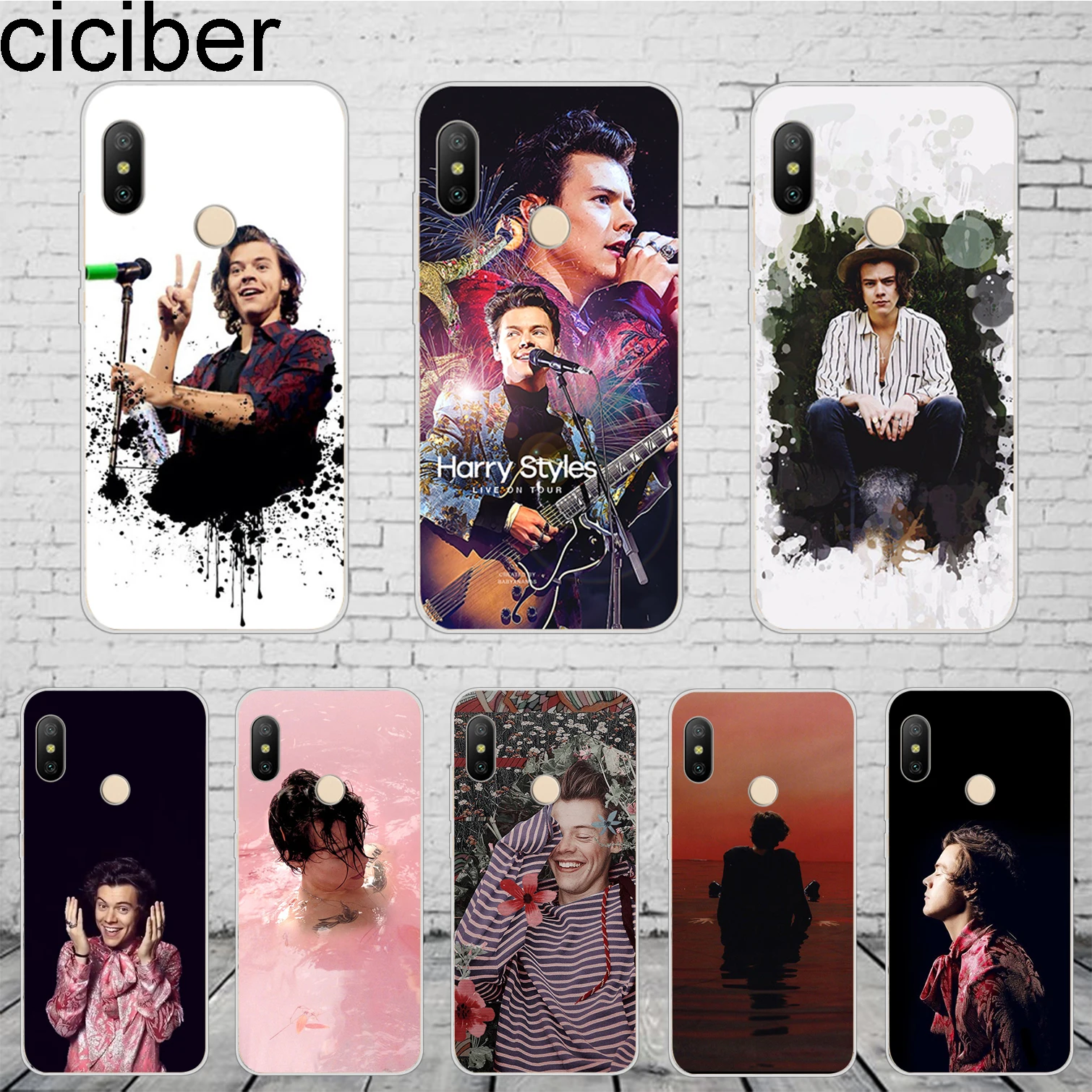 

ciciber Harry Styles For Xiaomi Redmi 6 5 4 3 A X S 3S Plus Pro iPhone Case For Redmi Note 6 5 4 X A Pro Harry Potter Cover TPU