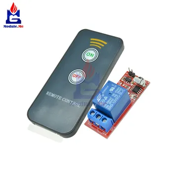 

DC 12V 1 Channel Infrared Relay Module Switch Relay Driving Module Board Remote Controller