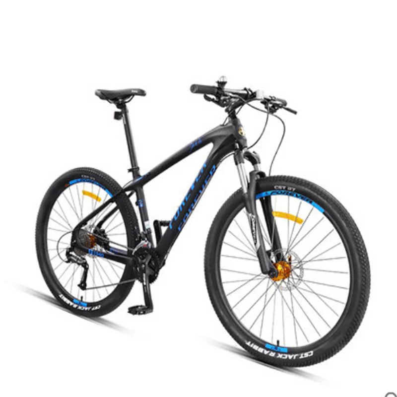 Carbon Fiber Mountain Bike Male Off-road Shimano Variable Speed Double Damping Bicycle