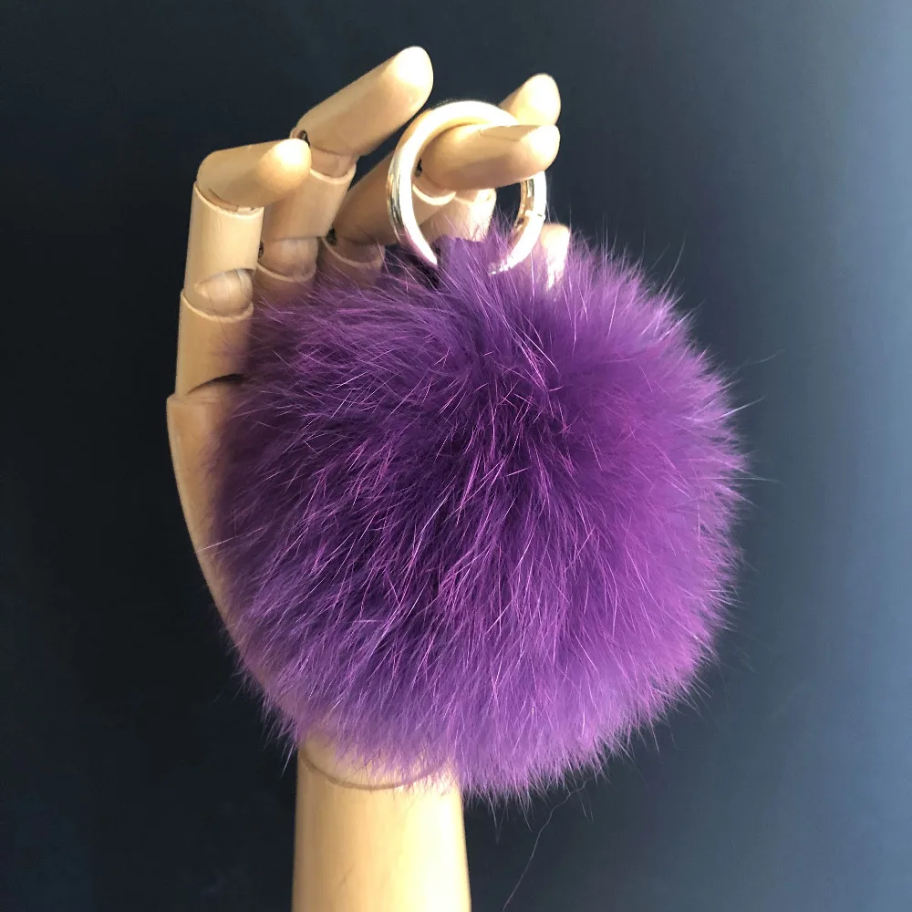 Magicfur-мини размер натуральный шарик из меха лисы помпон пушистый мягкий амулет сумка Шарм брелок автомобильный телефон брелок подвеска