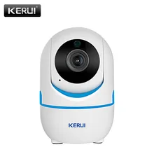 KERUI 720P Портативная маленькая Мини домашняя беспроводная WiFi ip-камера наблюдения камера ночного видения CCTV Камера