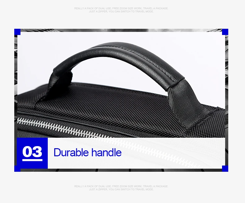 BOPAI Detachable 2 in 1 Backpack USB External Charge Laptop Backpack Shoulders Anti-theft Backpack  Waterproof Backpack for Men