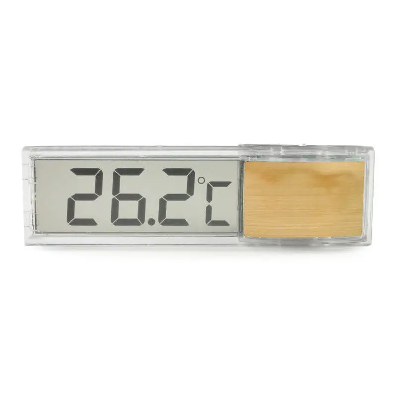 

2 Colors LCD Digital Fish Tank Reptile Aquarium Water Meter Thermometer 7x2cm