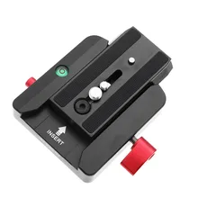 Andoer 577 Быстрое Подключение адаптер-зажим с QR пластиной 501PL для Manfrotto штатива головки 701HDV