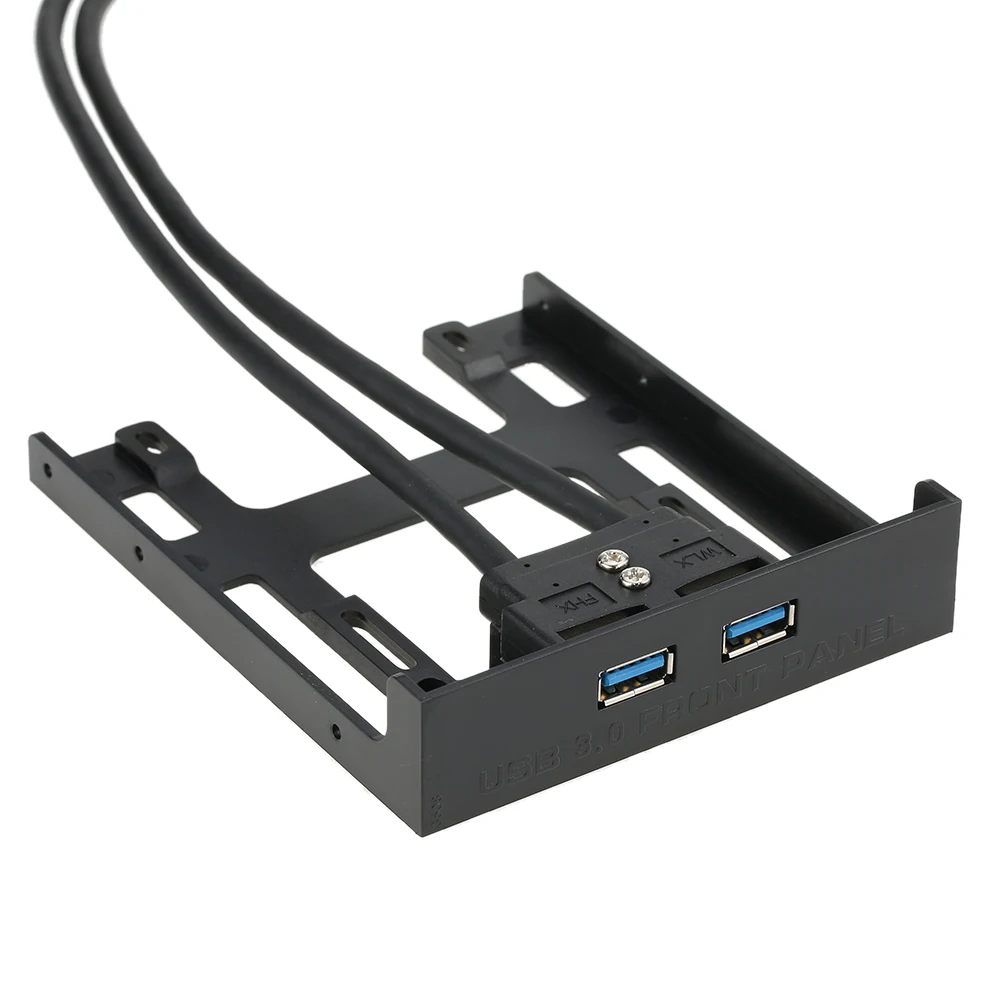 USB 3 0 Передняя панель концентратор 2 порта расширительный отсек 20 Pin к USB3.0 60 см