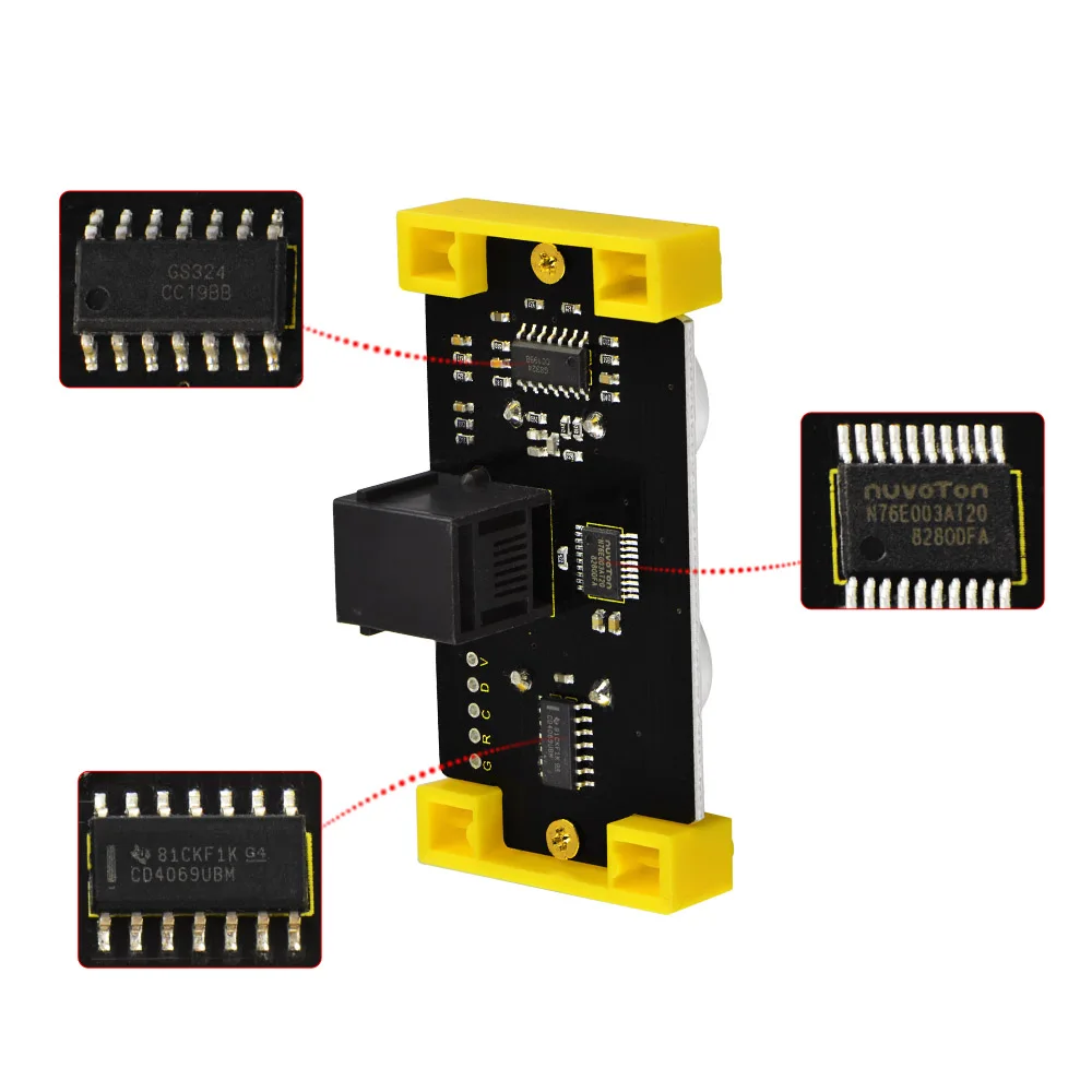 Kidsbits блоки кодирования Ультразвуковой Модуль датчика для Arduino