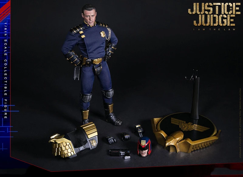 VM-023 1/6 коллекционный полный набор JUSTICE JUDGE Dredd полицейский фигурка модель с двумя головками для фанатов Коллекция подарков