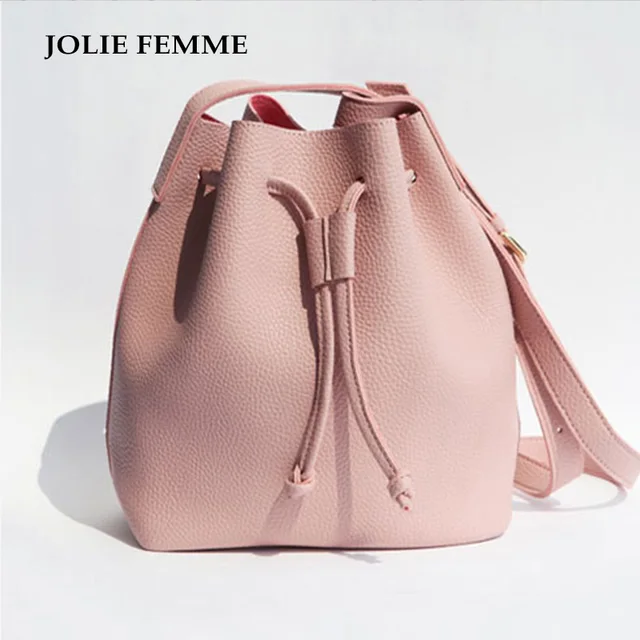 2017 S Cute Korean Bags Bucket Leather Shoulder Sling For 2017 S Cute Korean Bags Bucket Leather Shoulder Sling For Women Drawstring Handbags Las Small