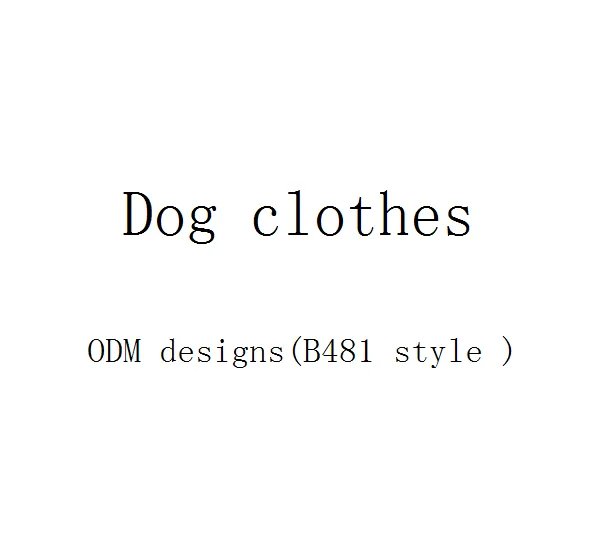 

Dog Clothes French Bulldog Pet Clothes B481
