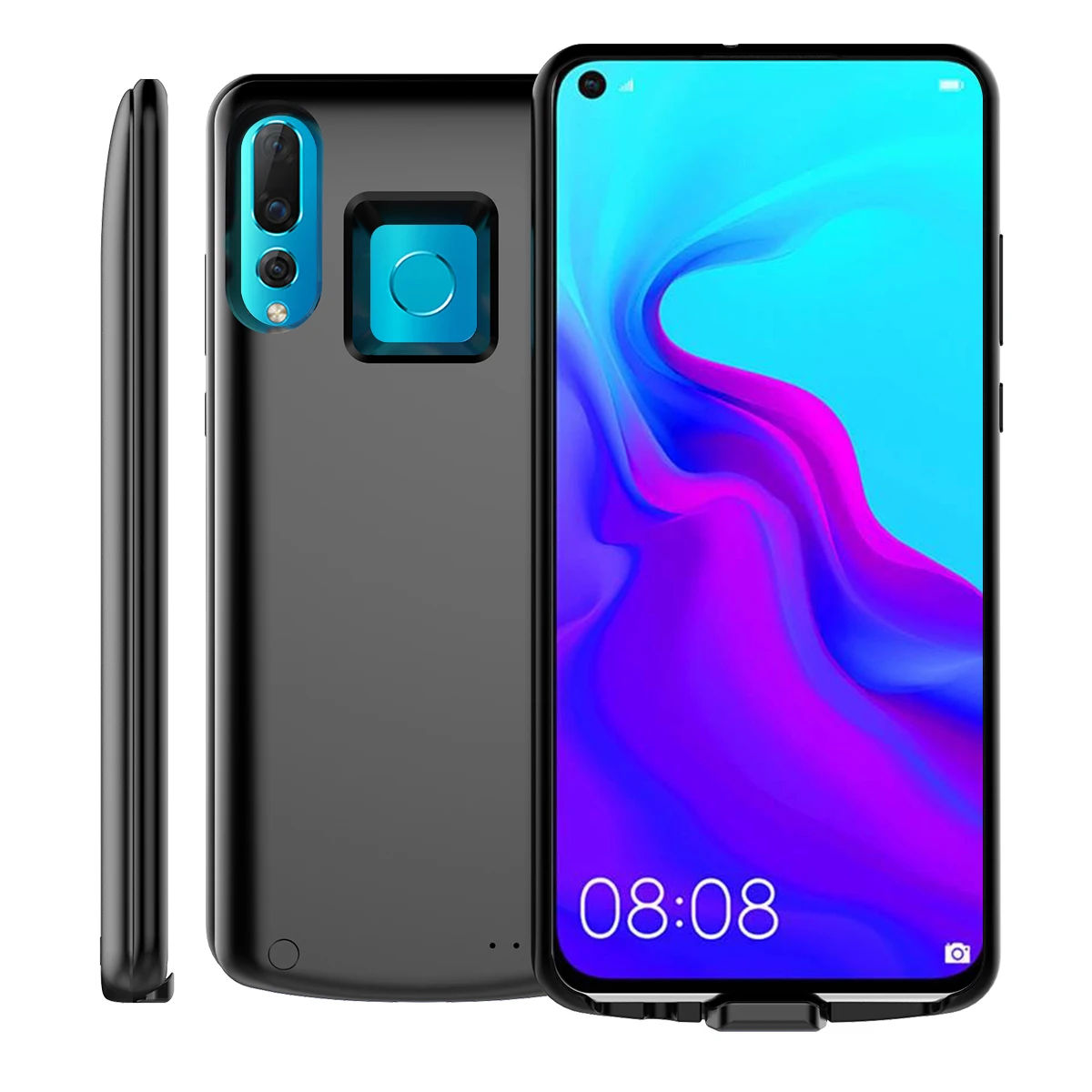 Чехол для huawei Nova 4e huawei P30 Lite, 6500 мАч, чехол для зарядного устройства, расширенная батарея, запасная мощность, защитный чехол для зарядки