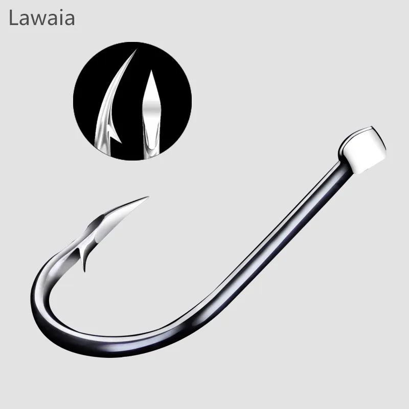 Lawaia Japanese Fishing Hook Barb Hooks Carbon Steel Hooks Extra Sharp