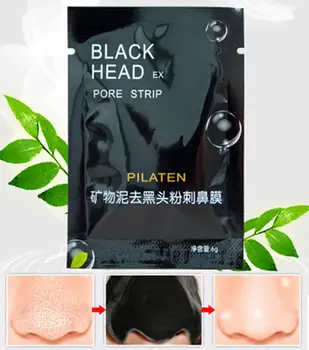 

10pcs Mineral Mud Nose Black Mask Blackhead Removal Pore Strips Cleaner Membrane Face Facial Mask
