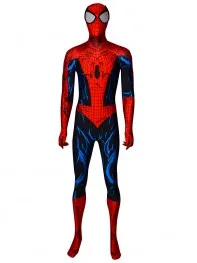 

Hot sale Freeshipping Spider-Man Costume Cosplay Spiderman Costume Spandex 3D Print Superhero Costume for Halloween